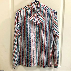 Vintage late 60’s secretary blouse